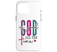 The Lord Your God is Good All The Time Christian Bible Verse Carcasa para iPhone 16 Pro MAX