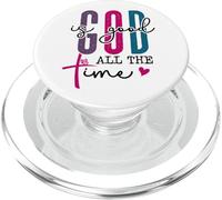The Lord Your God is Good All The Time Christian Bible Verse PopSockets PopGrip para MagSafe