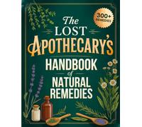The Lost Apothecary’s Handbook of Natural Remedies: Herbal Remedies and Step-by-Step Recipes to Build Your Own Apothecary for Everyday Wellness, Natural Support, and Sustainable Balance
