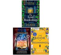 The Lost Bookshop By Evie Woods, The Air Raid Book Club By Annie Lyons & The Book of Beginnings By Sally Page 3 Books Collection Set