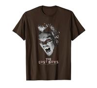The Lost Boys David Snarl Mono Camiseta, Hombre, Marrón, M