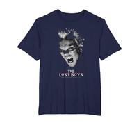 The Lost Boys David Snarl Mono Camiseta, Hombre Tallas Grandes, Azul Marino, 3X Alto