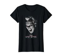 The Lost Boys David Snarl Mono Camiseta, Mujer, Negro, L