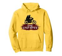 The Lost Boys Motorbike Silhouette Sudadera con Capucha, Unisex para Adultos, Limón, M
