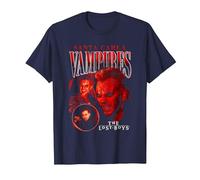 The Lost Boys Vampires Bootlet Camiseta, Hombre, Azul Marino, 5XL