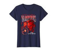 The Lost Boys Vampires Bootlet Camiseta, Mujer, Azul Marino, XS