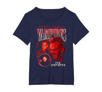 The Lost Boys Vampires Bootlet Camiseta, Mujer Tallas Grandes, Azul Marino, 6XL Grande