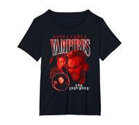 The Lost Boys Vampires Bootlet Camiseta, Mujer Tallas Grandes, Negro, 1XL Grande