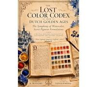 The Lost Color Codex from Dutch Golden Ages: The Symphony of Watercolor, Secret Pigment Formulations - A 900-Page Restored Manuscript of Calligraphy ... Spiegel der Verfkonst - 1692) Volume 1