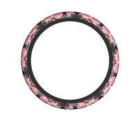 The Lotus in Full Bloom - Funda para volante de 15 pulgadas, antideslizante y absorbe los golpes, suave y agradable al tacto