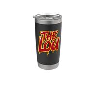 The Lou - Graffiti de la ciudad de San Luis Missouri Vaso térmico de acero inoxidable de doble pared