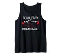 The Love Between Best Friends Knows No Distance Soul Sisters Camiseta sin Mangas