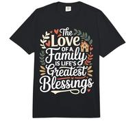 The Love of A Family Is Life'S Greatest Blessings ||- Comfort Colors Adult Heavyweight T-Shirt