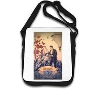 The Lovers Tarot Card Art Logo Bolso de hombro blanco, White, Talla única
