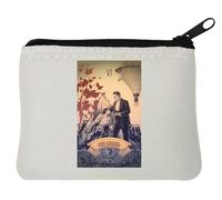 The Lovers Tarot Card Art Logo - Monedero de neopreno (10 x 11 cm), color blanco, White, Talla única