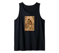The Lovers Tarot Card Scrapbook Design Camiseta sin Mangas