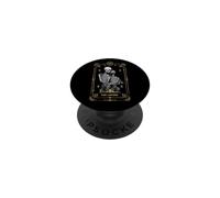 The Lovers Tarot Card Skull para Hombres y Mujeres PopSockets PopGrip Adhesivo