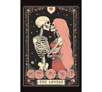 The Lovers Tarot Notebook: The Lovers Tarot Journal| Mystical Lovers notebook| Diary for University College School| Valentine's gift for students ... |Guided Writing Inspired by The Lovers Card