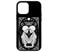 The Lovers Vintage Tarot Card Astrology Goth Halloween Women Carcasa para iPhone 12 Mini