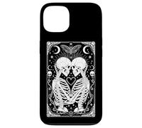 The Lovers Vintage Tarot Card Astrology Goth Halloween Women Carcasa para iPhone 13