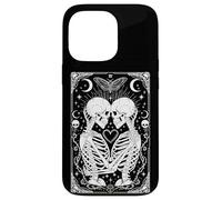 The Lovers Vintage Tarot Card Astrology Goth Halloween Women Carcasa para iPhone 13 Pro