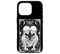 The Lovers Vintage Tarot Card Astrology Goth Halloween Women Carcasa para iPhone 16 Pro