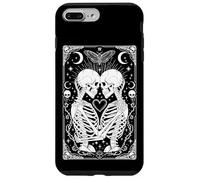 The Lovers Vintage Tarot Card Astrology Goth Halloween Women Carcasa para iPhone 7 Plus/8 Plus