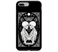 The Lovers Vintage Tarot Card Astrology Goth Halloween Women Carcasa para iPhone 7 Plus/8 Plus