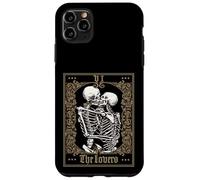 The Lovers Vintage Tarot Card Esqueleto Carcasa para iPhone 11 Pro Max