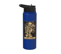 The Lovers Vintage Tarot Card - Gothic Halloween Tee Stainless Steel Insulated Water Bottle