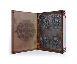 The Loyal Subjects Teenage Mutant Ninja Turtles BST AXN - Figuras de acción (4 Unidades, 13 cm), Multicolor