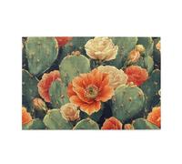 The Lush Cactus Is In Bloom - Rompecabezas de 1000 piezas para adultos, rompecabezas de madera para adultos, regalos para decoración del hogar