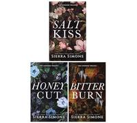 The Lyonesse Trilogy by Sierra Simone 3 Books Collection Set (Salt Kiss, Honey Cut & Bitter Burn)