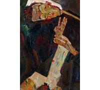 The Lyricist - Egon Schiele - Notebook: 120 Lined Pages 6" x 9" Journal Diary Notepad