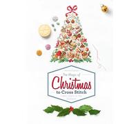 La magia de la Navidad para punto de cruz: Encanto francés para tus labores