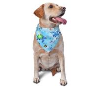 The Magic Of The Ocean - Bufanda triangular para mascotas con estampado gráfico para perros y gatos, bandana ajustable para mascotas y sesiones de fotos