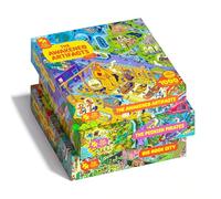 Magic Puzzles 3-Pack • Series Four • Big Rock City, The Awakened Artifacts, & The Peckish Pirates • 1000-Piece Jigsaw Puzzles from The Magic Puzzle Company