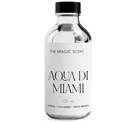 The Magic Scent Aqua di Miami - Aceite difusor - Aromas de lujo para hotel y hogar - Esencias de aceite difusor para el hogar diseñado para su uso en todos los difusores - 4 onzas líquidas, 120 ml