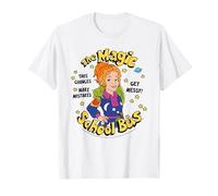 The Magic School Bus Ms Frizzle and Liz Quote Retro Cartoon Camiseta