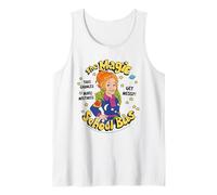 The Magic School Bus Ms Frizzle and Liz Quote Retro Cartoon Camiseta sin Mangas