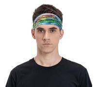 The Magical Castle - Diadema deportiva unisex, transpirable y húmeda, adecuada para correr, ciclismo, yoga, esperar deportes