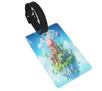 The Magical Castle - Etiquetas duraderas para equipaje de crucero, etiquetas de viaje para equipaje, fácil de identificar, material de PVC