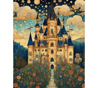 The Magical Castle Notebook / Journal: Glossy cover. 110 lined pages, 7.5" x 9.25”