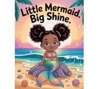 The Magical Melanin Mermaids: Cute and Magical Black Mermaids for Kids | Bold and Easy Ocean Coloring Pages for Ages 3-8