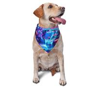 The Magical Mushroom Forest Glows - Bufanda triangular para mascotas con estampado gráfico para perros y gatos, bandana ajustable para mascotas y sesiones de fotos