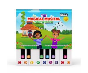 The Magical Musical Forest Adventure Piano Soundbook: Easy Piano Sheet Music for Kids, Children's Beginner Piano Book for Ages 3-10