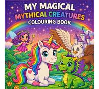 The magical mythical colouring book: Fun mythical creatures and tracing words