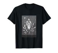 The Magician, Skeleton Tarot Card Oculto Halloween Gótico Camiseta