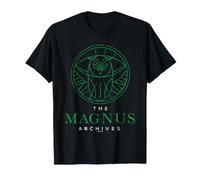 The Magnus Archives Round Owl Logo Horror Podcast Series Camiseta