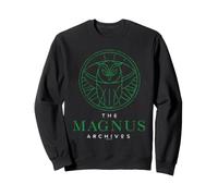 The Magnus Archives Round Owl Logo Horror Podcast Series Sudadera
